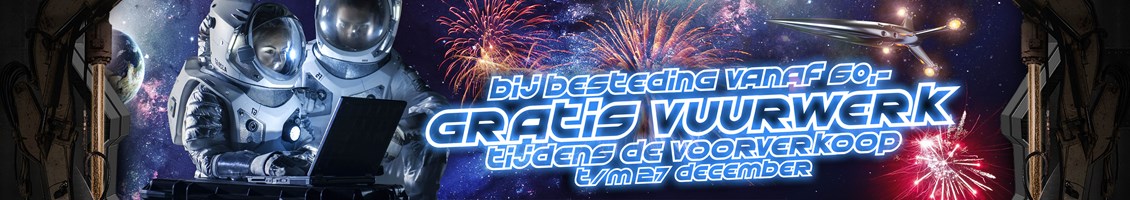 Gratis vuurwerk - Groencentrum Hoogeveen