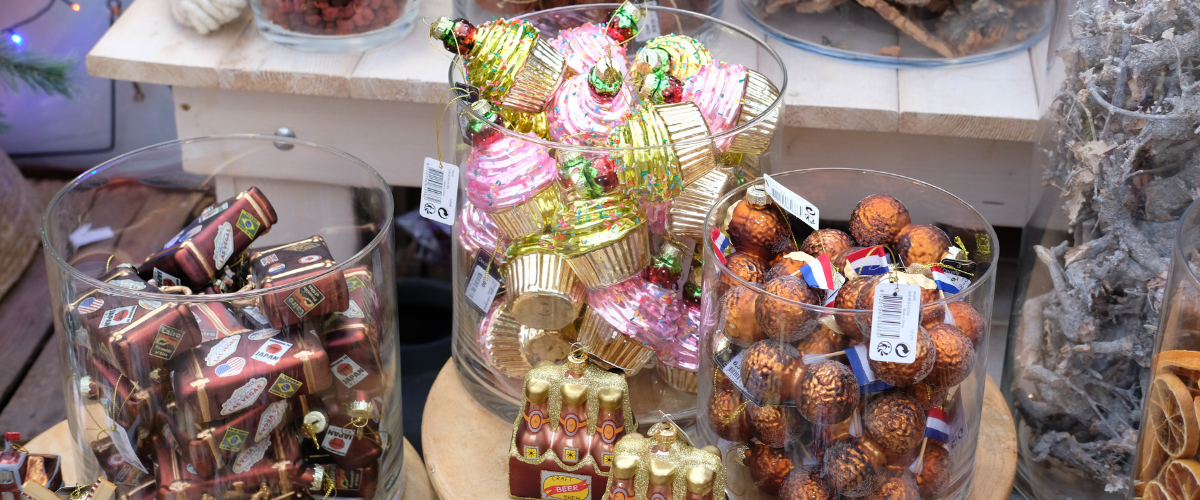 Gekke kerstornamenten - kerstversiering - Groencentrum Hoogeveen