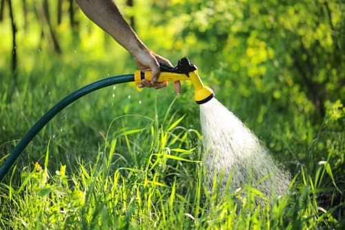 Bewatering van de tuin