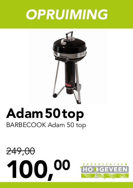 BBQ Adam 50 top - Aanbiedingen - Groencentrum