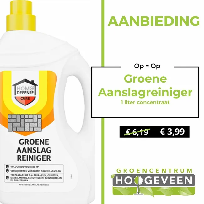 Groene aanslagreiniger