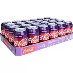 Coca Cola Cherry | BLIK 24 X 33 CL - afbeelding 2