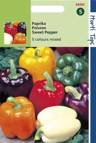 Paprika 5 Kleuren